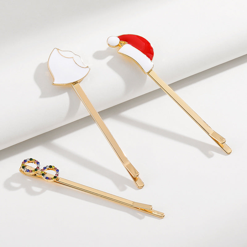 Wholesale Christmas Alloy Drip Oil Clip Set